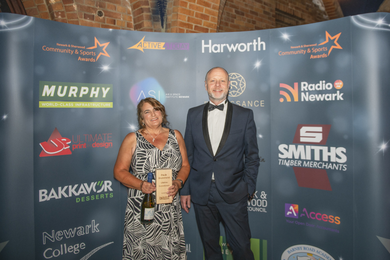 Paula Drummond - Lifetime Commitment Award (Sponsored by Radio Newark)
