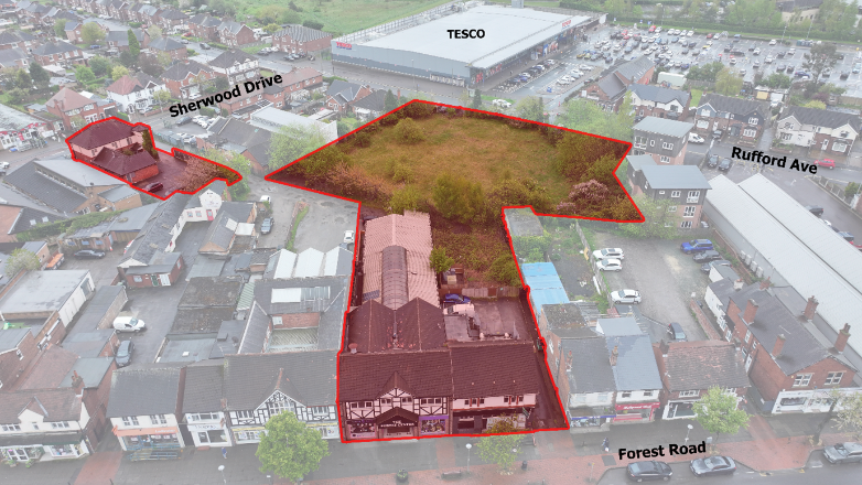 Ollerton regeneration location plan September 2025