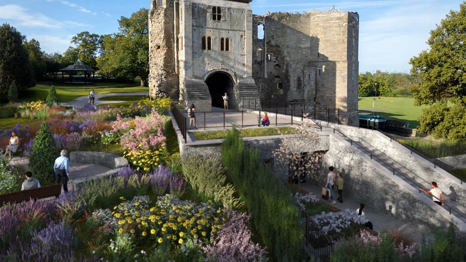 Newark Castle designs 